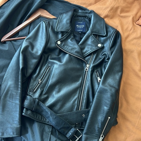 Madewell - Ultimate Leather Motorcycle Jacket - Picture 9 of 9
